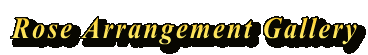 Rose Arrangement Gallery